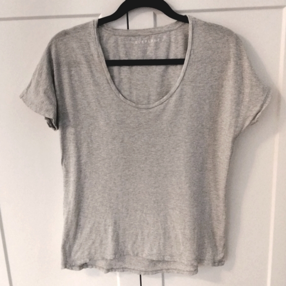 Everlane grey t shirt size medium - Picture 2 of 4